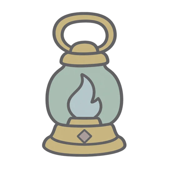 The Seal Lantern, a Sunken Realm Gift illustration.